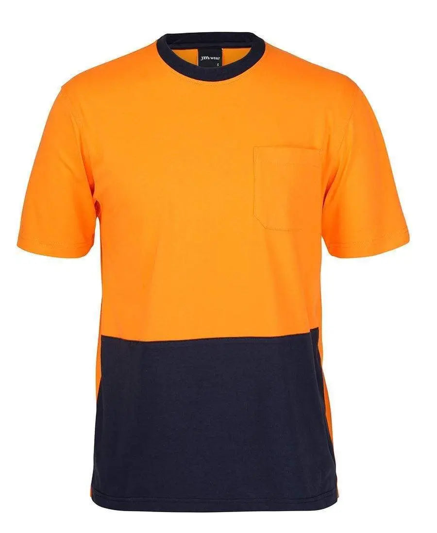 JB'S Hi-Vis Cotton T-Shirt 6HVTC Metro Workwear.